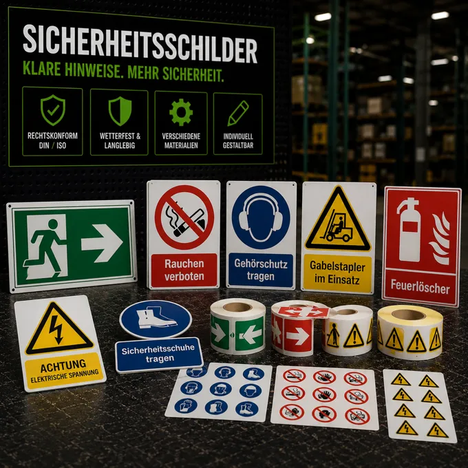 Sicherheitsschilder